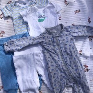 Newborn baby boy clothes